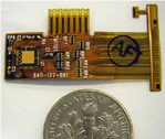 Tiny flex circuit boards